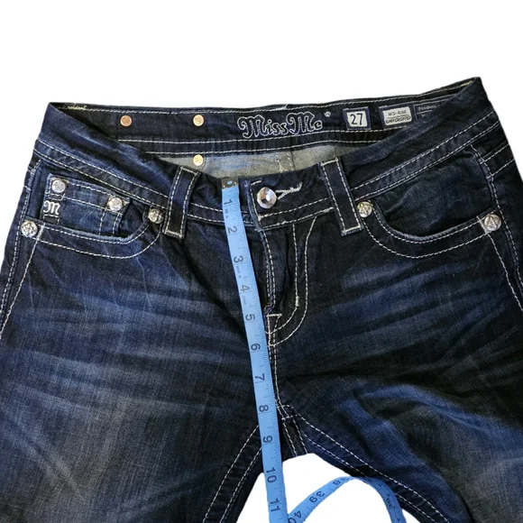 Miss Me Women's Blue Jeans - Picture 3 of 6